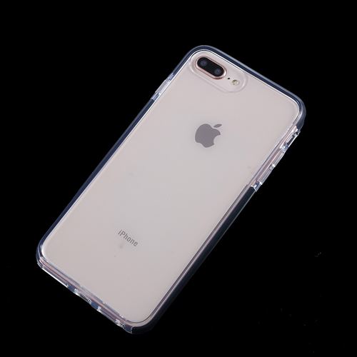 Coque en TPU goutte épreuve bi-couleur noir pour votre Apple iPhone 8 Plus/7 Plus/6s Plus/6 Plus 5.5 inch