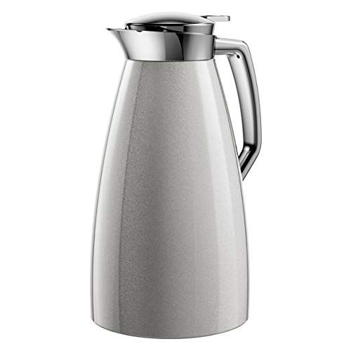 Emsa f4140100 plaza bouteille isotherme en plastique abs argenté 1 l