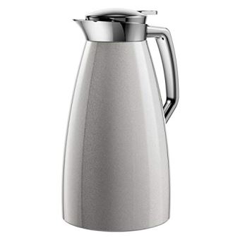 Emsa f4140100 plaza bouteille isotherme en plastique abs argenté 1 l - 1