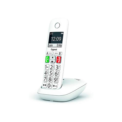 Téléphone sans fil Dect Gigaset E290 Blanc