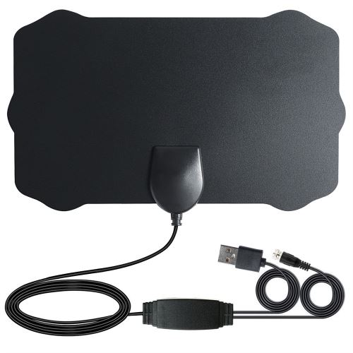 Numerique Antenne Tv Hdtv 60 Miles Hq Longue Distance Hdtv Interieur Antena Tnt Hd 10 Equipements Et Securite Pour La Maison Achat Prix Fnac