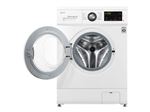 LG Direct Drive F84M22WH - Machine à laver - WiFi - largeur : 60 cm - profondeur : 55 cm - hauteur : 85 cm - chargement frontal - 8 kg - 1400 tours/min - blanc
