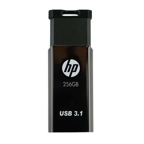 Clé Usb 3.1 HP X770W 256Go Jusqu'à 400 Mo/S -Noir