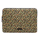 Housse CASYX Pochette pour Macbook Air et Macbook Pro 13 Olive Leopard