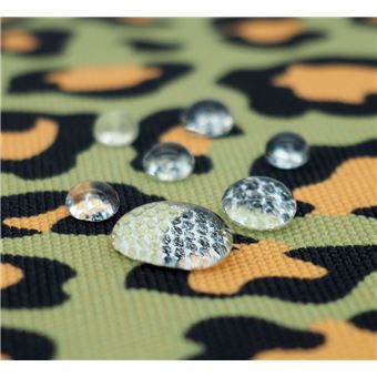 Housse CASYX Pochette pour Macbook Air et Macbook Pro 13 Olive Leopard