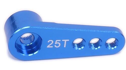 Nouveau Hot Aluminium 28,3 mm 25 dents Dents Direction Demi Bleu foncé