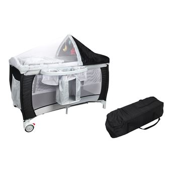 Lit Parapluie Bebe Pliant Giantex 4 En 1 Berceau Table A Langer Et Parc De Jeux Fonction Basculement Avec Matelas Arc De Jeux Et Sac Lit Pour Enfant Achat Prix Fnac