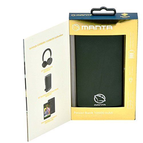 Power Bank 8000 mAh mpb980b Couverture Noir