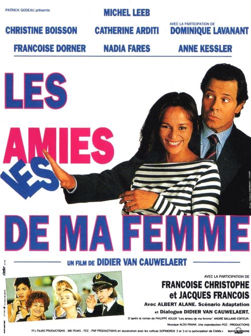 Les Amies De Ma Femme - AFFICHE CINEMA ORIGINALE