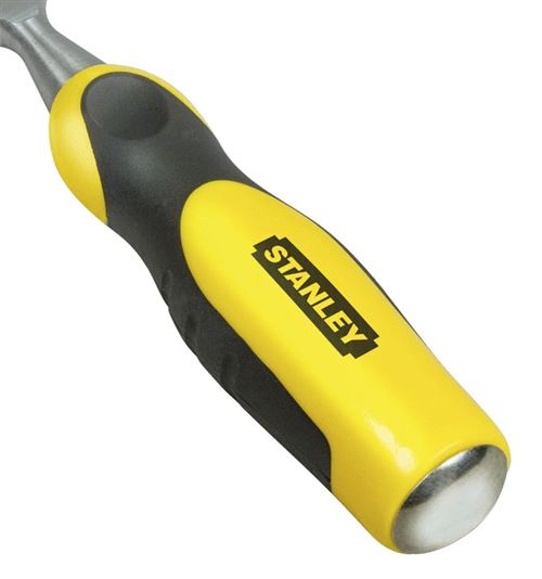 Ciseau à Bois Manche Bi-Matière 14 X 131Mm Longueur Totale 320Mm - Stanley - 0-16-874