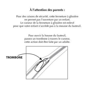 Fauteuil club Fun House Trotro