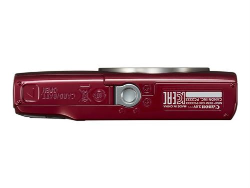 Canon IXUS 185 - Essential Kit - appareil photo numérique - compact - 20.0 MP - 720 p / 25 pi/s - 8x zoom optique - rouge