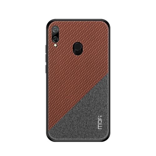 Etui en PU combo pu+pc+ deuxième génération marron pour votre Huawei Y9 (2019)/Enjoy 9 Plus
