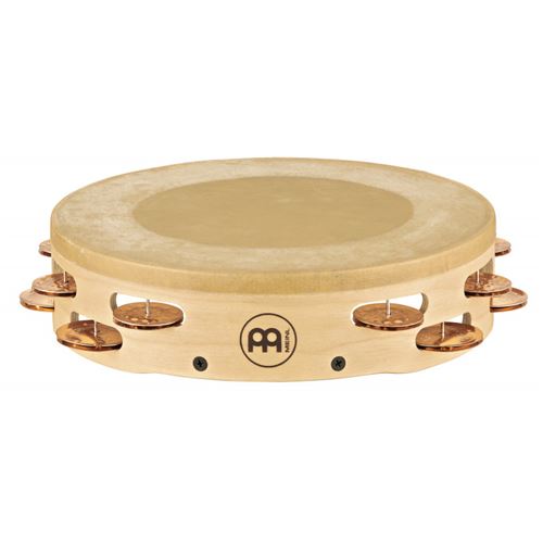 Meinl Artisan Edition tambourin avec peau et cymbalettes bronze