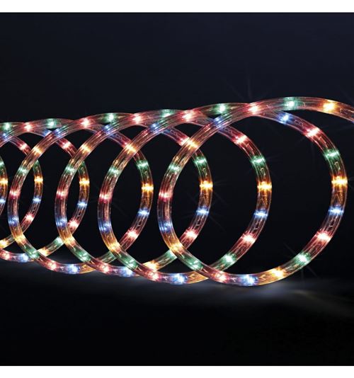 Tube LED lumineux 6 mètres ext/int coloris multicolore