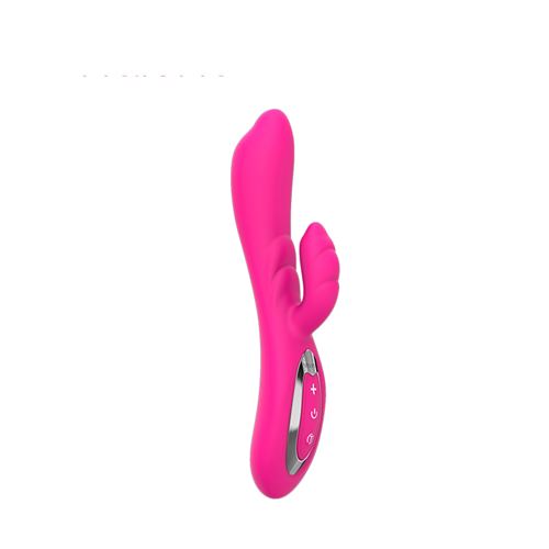 NALONE Touch 2 Rabbit - Vibromasseur Recourbé Stimulation du Point G et du Clitoris, Sextoy avec Mode Tactile, 7 Modes de Vibrations, Rose