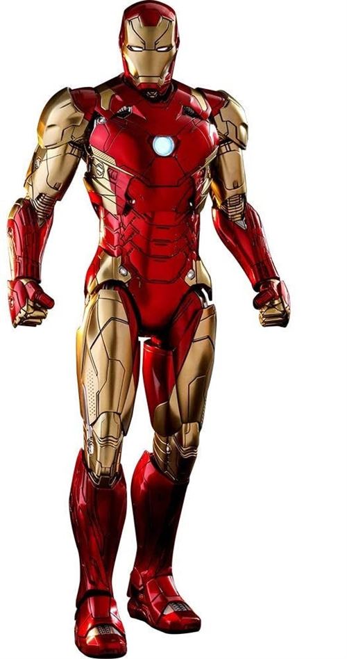 Figurine Hot Toys MMS489D25 - Marvel Comics - Marvel Studios : The First Ten Years - Iron Man Mark XLVI Concept Art Version