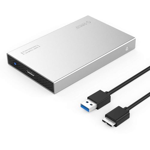 ORICO® Boitier Externe Aluminium USB 3.0 2.5 pouces SATA Disque dur pour 7mm/9.5mm SATA et SSD