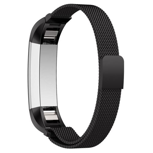 Bracelet de Rechange Magnétique Noir pour Fitbit Alta HR XCSOURSE
