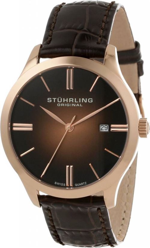 Montre Homme Stuhrling Original Symphony 490.3345K14 Marron