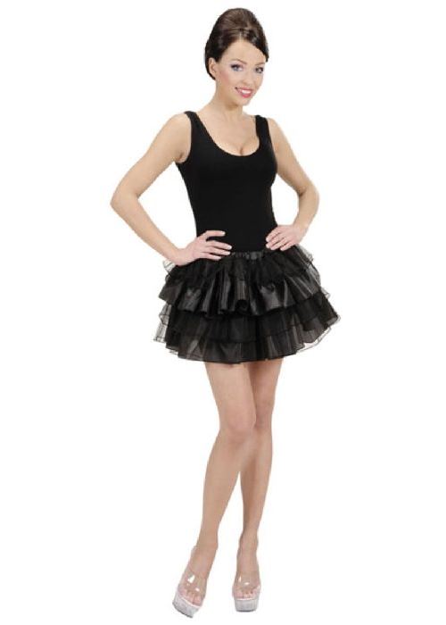 Tutu-jupette noir adulte