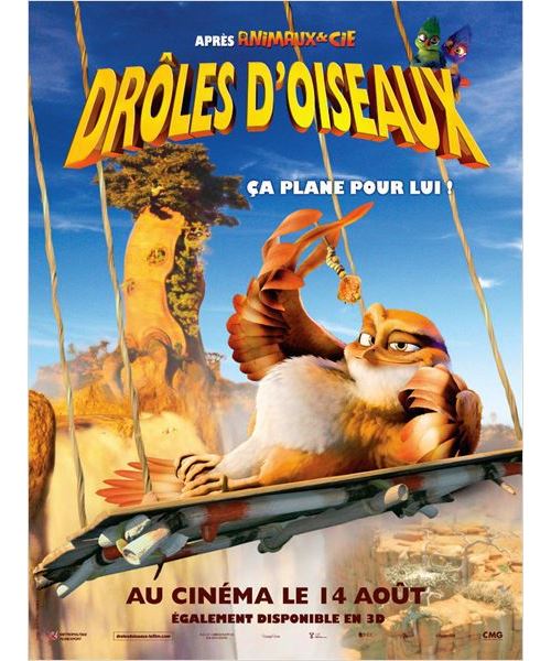 Drôles D'Oiseaux AFFICHE CINEMA ORIGINALE