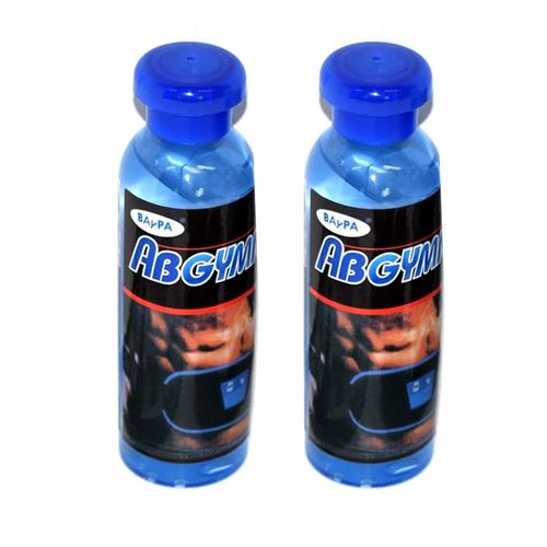 2 flacons gels conducteurs abgymnic (200ml) pour ceinture abdominale, amincissante, electrostimulation sport fitness