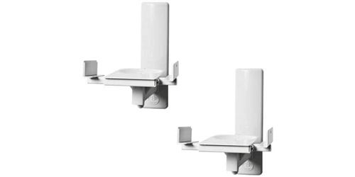 B-Tech Blanc Support Mural Pour Haut-Parleur Bt77-Wh Inclinable, Mobile 1 Paire(S)