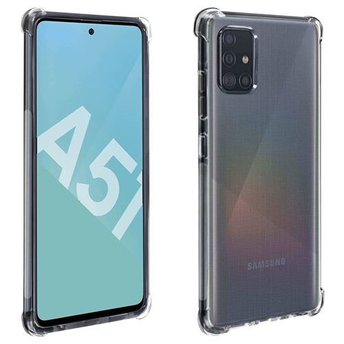 Coque pour Samsung Galaxy A51 Flexible Antichocs Angles renforcés Akashi Transparent