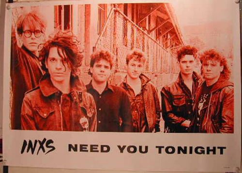 INXS - 64x90 cm - AFFICHE / POSTER
