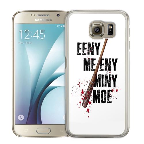 Coque pour Samsung Galaxy S7 Edge eeny meeny miny moe negan