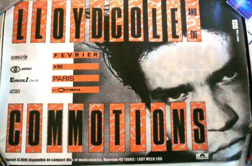 Lloyd Cole & the commotions - 80x120 cm - AFFICHE / POSTER