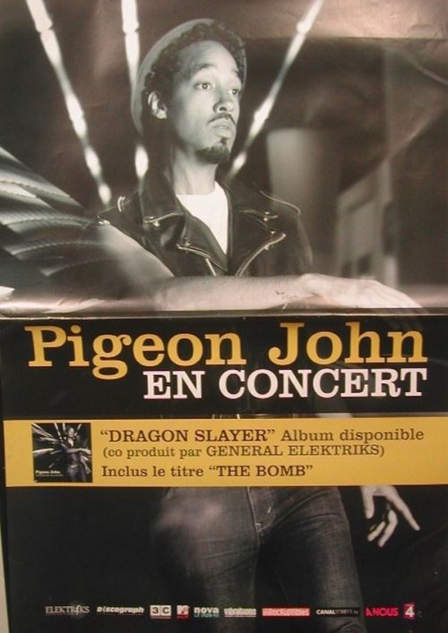 Pigeon John - 70x100 cm - AFFICHE / POSTER