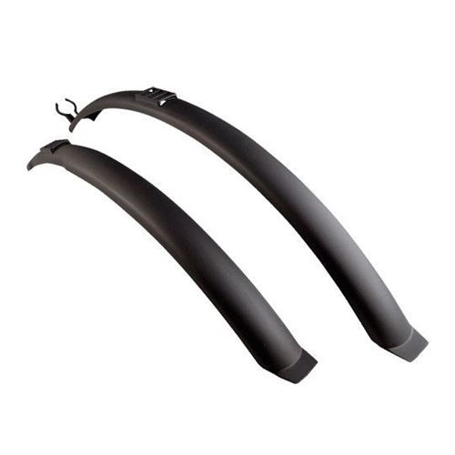 Garde boue vtc 28 polisport florida clips v-brake noir (pr)