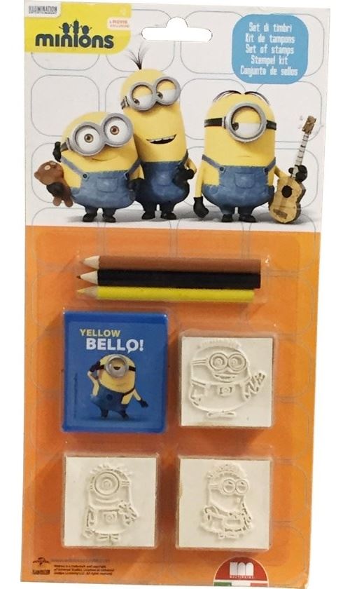 Multiprint ensemble de couleurs Minions 7 pièces