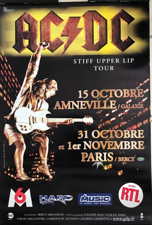 AC/DC - 80x120 cm - AFFICHE / POSTER