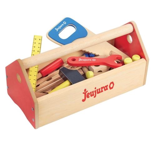 JEUJURA Boite a outils en bois