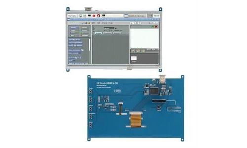 écran tactile écran tactile de moniteur d'affichage 1024 * 600 HDMI pour Raspberry Pi-TIP