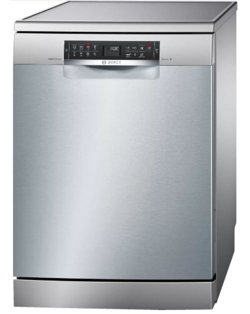 Bosch Serie | 6 SuperSilence SMS68UI02E - Lave-vaisselle - pose libre - largeur : 60 cm - profondeur : 60 cm - hauteur : 84.5 cm - inox