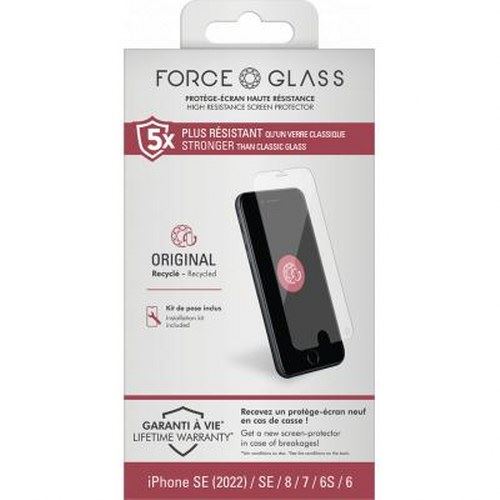 Protège écran iPhone 14 Pro Plat Original - Garanti à vie Force Glass -  Force Glass