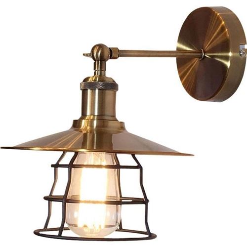 Globo applique l28 x l22 x h28 cm - bronze et noir globo lighting 15086w