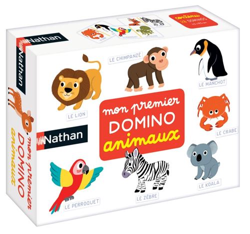 NATHAN - Mon Premier Domino Animaux