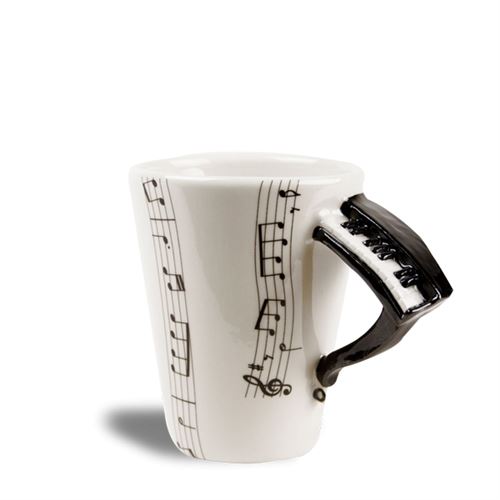 Totalcadeau Multi Tasse Poignée Piano En Céramique