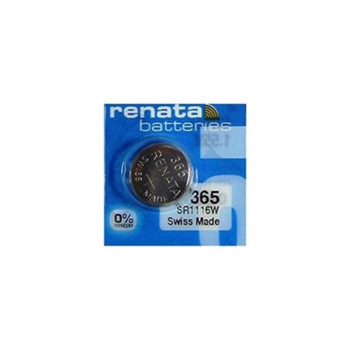 Blister de 1 Pile bouton oxyde argent X365 SR1116SW