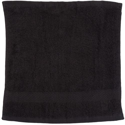 Towel City - Lave-main 100% coton (30 x 30cm) (Taille unique) (Noir) - UTRW1574