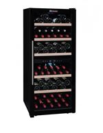 La Sommelière Service SLS102DZ - Cave à vin - pose libre - largeur : 55 cm - profondeur : 58.5 cm - hauteur : 127.7 cm - 233 litres - classe G - noir