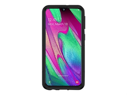 OtterBox Commuter Series - Achterzijde behuizing voor mobiele telefoon - polycarbonaat - zwart - voor Samsung Galaxy A40