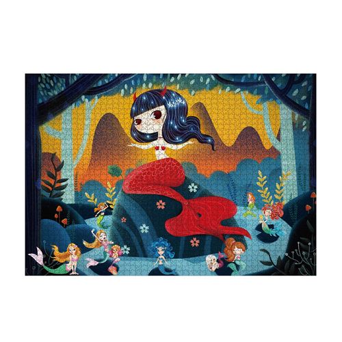  Puzzle 2000 pi&egrave;ces D&eacute;veloppement intellectuel pour adultes et enfants-Multicolore 