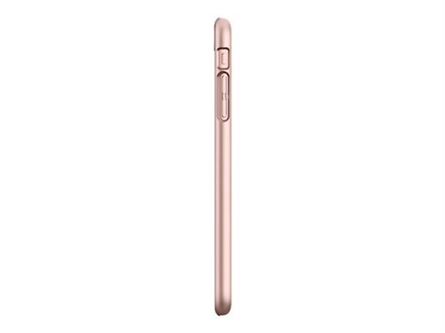 Spigen Thin Fit Series - Achterzijde behuizing voor mobiele telefoon - polycarbonaat - rosegoud - voor Apple iPhone 7 Plus