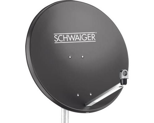 Antenne SAT 80 cm Schwaiger SPI996.1 Réflecteur: acier anthracite